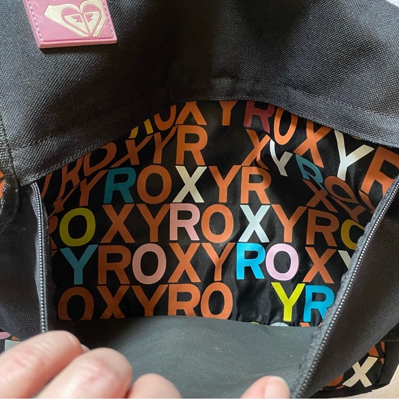 Roxy Colorful Letters messenger bag 90s Y2K skater - Picture 3 of 11